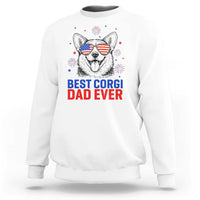 Best Corgi Dad Ever Sweatshirt Funny Dog Lover Dad 4th Of July