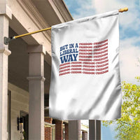 USA But In A Liberal Way 4th of July Garden Flag Feminist Women's Rights Freedom
