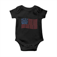USA But In A Liberal Way 4th of July Baby Onesie Feminist Women's Rights Freedom