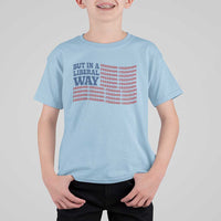 USA But In A Liberal Way 4th of July T Shirt For Kid Feminist Women's Rights Freedom