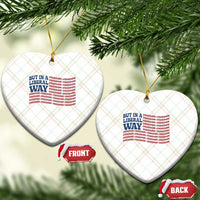 USA But In A Liberal Way 4th of July Ceramic Ornament Feminist Women's Rights Freedom