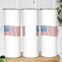 USA But In A Liberal Way 4th of July Skinny Tumbler Feminist Women's Rights Freedom
