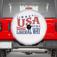USA But In A Liberal Way 4th of July Spare Tire Cover Feminist Women's Rights