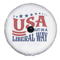 USA But In A Liberal Way 4th of July Spare Tire Cover Feminist Women's Rights