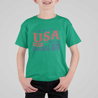 USA But In A Liberal Way 4th of July T Shirt For Kid Feminist Women's Rights