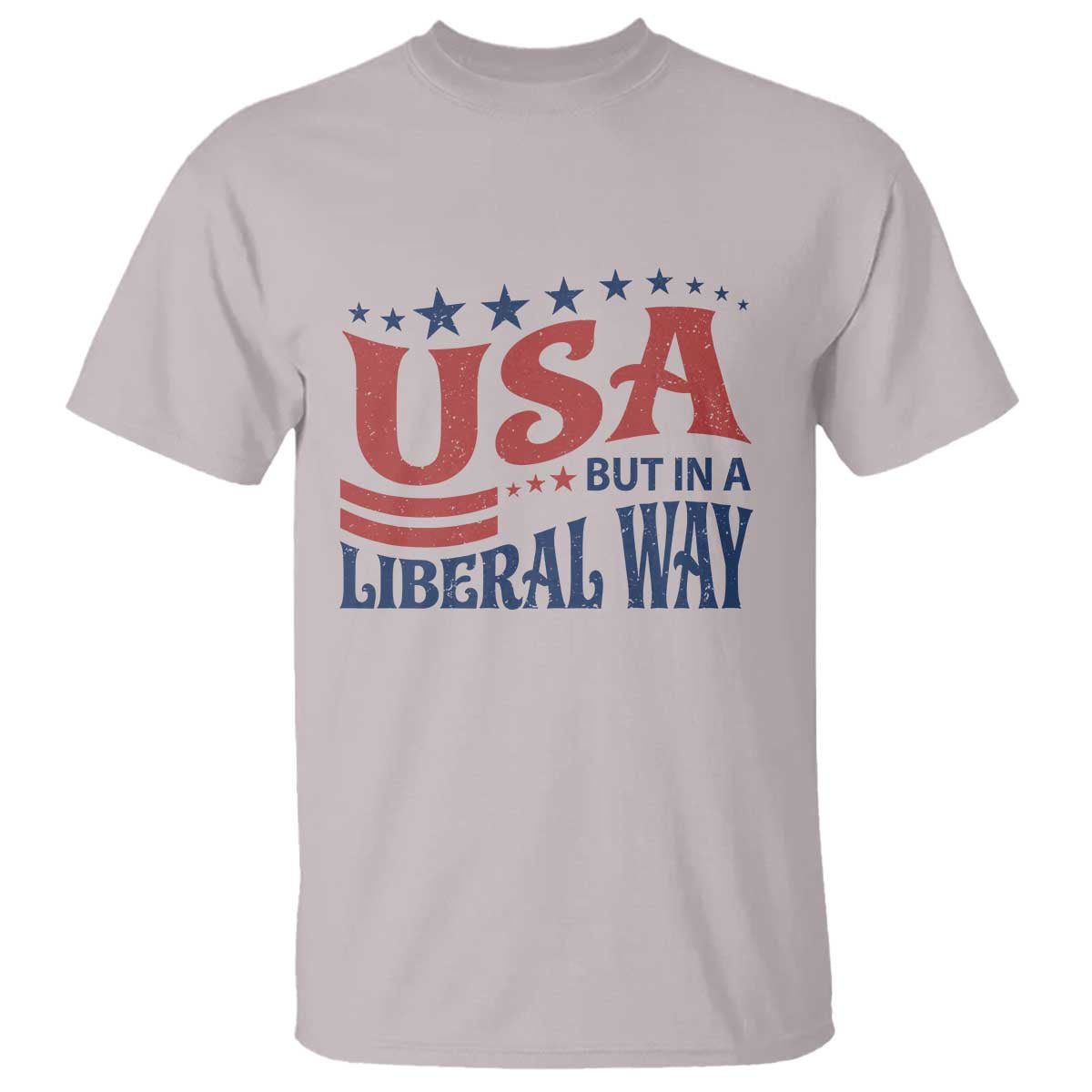 USA But In A Liberal Way 4th of July T Shirt Feminist Women's Rights