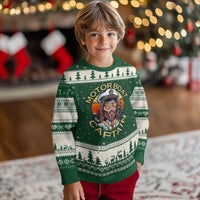 Funny Pontoon Boating Motor Boatin Lake Ugly Christmas Sweater Motor Boat Captain - Wonder Print Shop