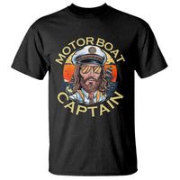 Funny Pontoon Boating Motor Boatin Lake T Shirt Motor Boat Captain - Wonder Print Shop