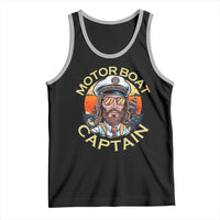 Funny Pontoon Boating Motor Boatin Lake Tank Top Motor Boat Captain - Wonder Print Shop