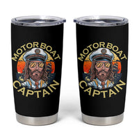 Funny Pontoon Boating Motor Boatin Lake Tumbler Cup Motor Boat Captain - Wonder Print Shop