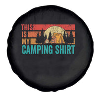 Funny Camper Spare Tire Cover This Is My Camping Shirt - Wonder Print Shop