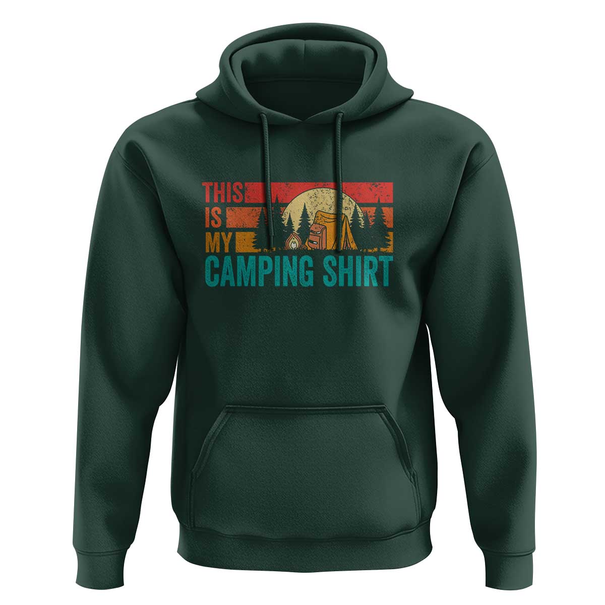 Funny Camper Hoodie This Is My Camping Shirt - Wonder Print Shop
