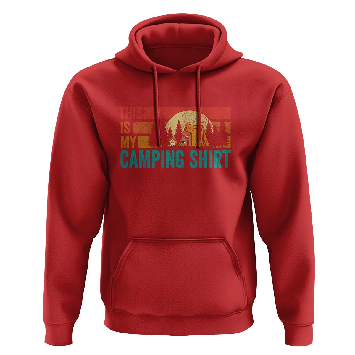 Funny Camper Hoodie This Is My Camping Shirt - Wonder Print Shop
