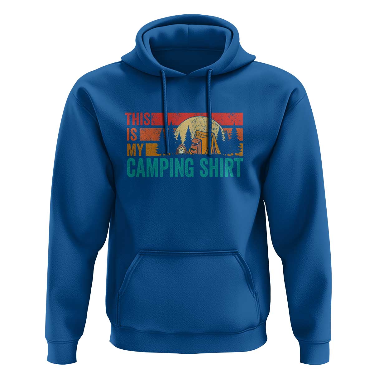Funny Camper Hoodie This Is My Camping Shirt - Wonder Print Shop