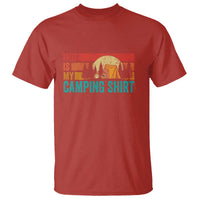 Funny Camper T Shirt This Is My Camping Shirt - Wonder Print Shop