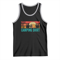Funny Camper Tank Top This Is My Camping Shirt - Wonder Print Shop