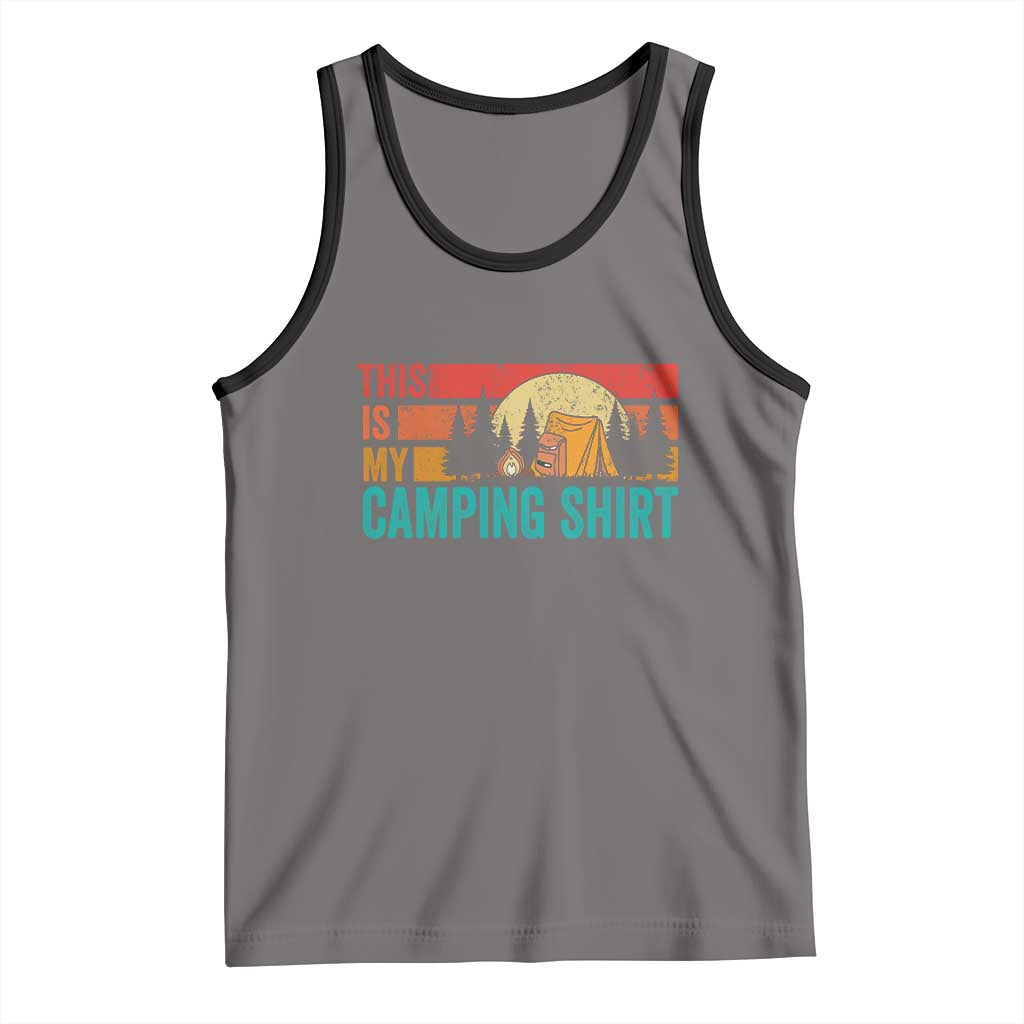 Funny Camper Tank Top This Is My Camping Shirt - Wonder Print Shop