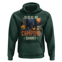 Funny Camper Glamper Hoodie This Is My Camping Shirt - Wonder Print Shop