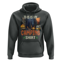 Funny Camper Glamper Hoodie This Is My Camping Shirt - Wonder Print Shop