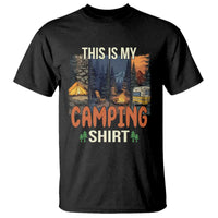 Funny Camper Glamper T Shirt This Is My Camping Shirt - Wonder Print Shop