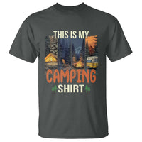 Funny Camper Glamper T Shirt This Is My Camping Shirt - Wonder Print Shop