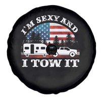 Funny Camping RV Camper Truck Spare Tire Cover I Am Sexy And I Tow It - Wonder Print Shop