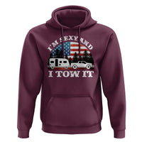 Funny Camping RV Camper Truck Hoodie I Am Sexy And I Tow It - Wonder Print Shop