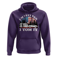 Funny Camping RV Camper Truck Hoodie I Am Sexy And I Tow It - Wonder Print Shop