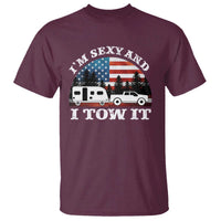 Funny Camping RV Camper Truck T Shirt I Am Sexy And I Tow It - Wonder Print Shop