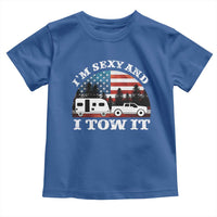Funny Camping RV Camper Truck Toddler T Shirt I Am Sexy And I Tow It - Wonder Print Shop