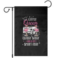 Funny Camping RV Garden Flag Camper Queen Classy Sassy And A Bit Smart Assy - Wonder Print Shop