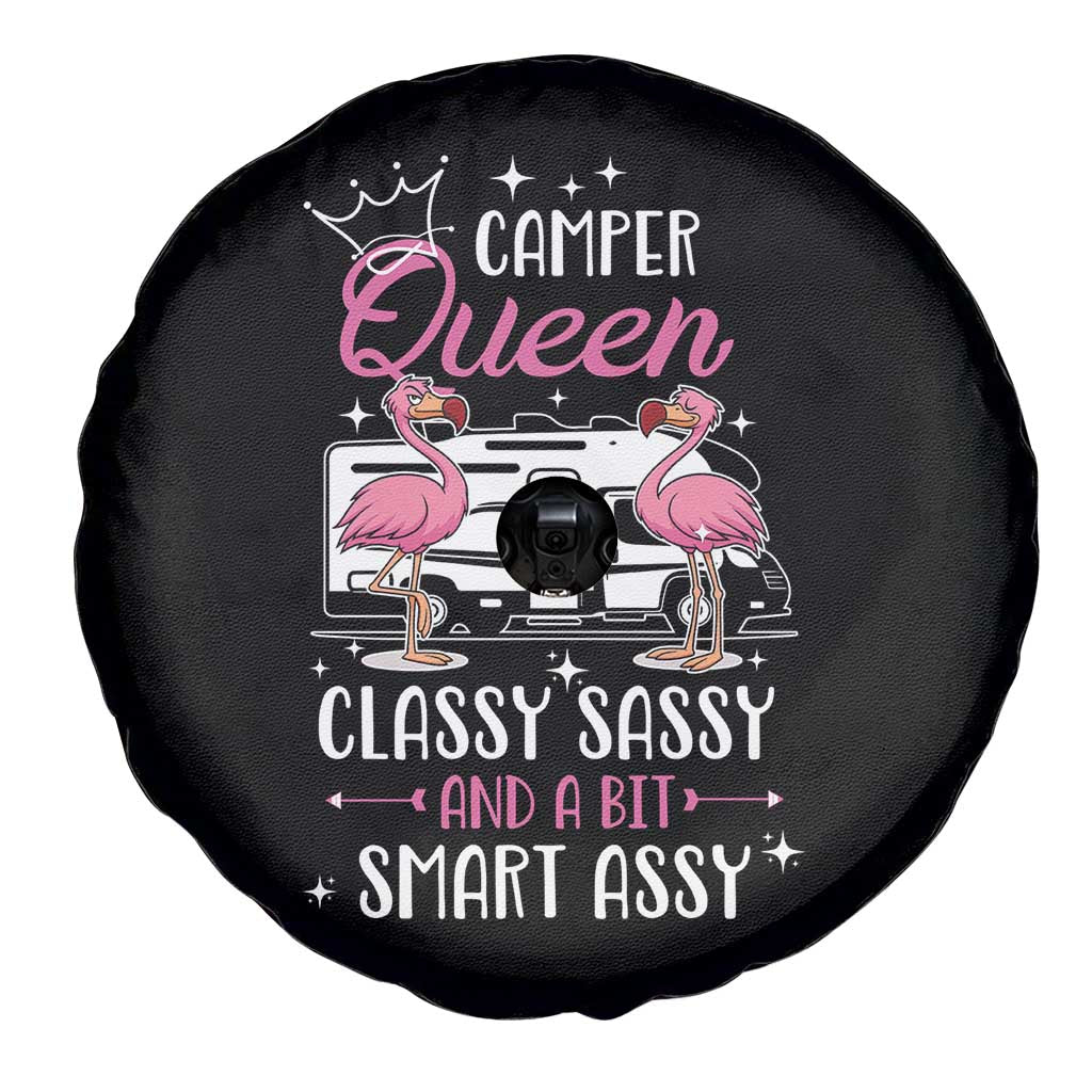 Funny Camping RV Spare Tire Cover Camper Queen Classy Sassy And A Bit Smart Assy - Wonder Print Shop