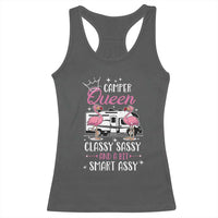 Funny Camping RV Racerback Tank Top Camper Queen Classy Sassy And A Bit Smart Assy - Wonder Print Shop