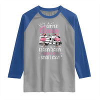 Funny Camping RV Raglan Shirt Camper Queen Classy Sassy And A Bit Smart Assy - Wonder Print Shop