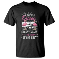 Funny Camping RV T Shirt Camper Queen Classy Sassy And A Bit Smart Assy - Wonder Print Shop
