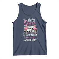 Funny Camping RV Tank Top Camper Queen Classy Sassy And A Bit Smart Assy - Wonder Print Shop