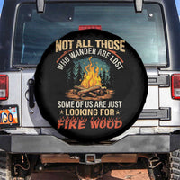 Funny Camping Spare Tire Cover Not All Those Who Wander Are Lost - Wonder Print Shop