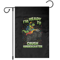 Back To School Boy Dinosaur Garden Flag I Am Ready To Crush Kindergarten - Wonder Print Shop