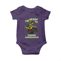 Back To School Boy Dinosaur Baby Onesie I Am Ready To Crush Kindergarten - Wonder Print Shop