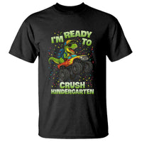 Back To School Boy Dinosaur T Shirt I Am Ready To Crush Kindergarten - Wonder Print Shop
