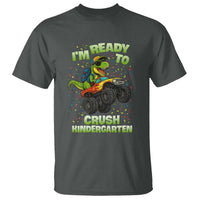 Back To School Boy Dinosaur T Shirt I Am Ready To Crush Kindergarten - Wonder Print Shop