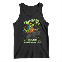 Back To School Boy Dinosaur Tank Top I Am Ready To Crush Kindergarten - Wonder Print Shop