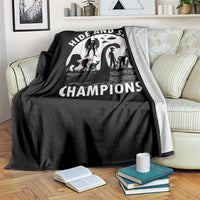Hide And Seek Champions Throw Blanket Funny Cryptid Cryptozoology - Wonder Print Shop