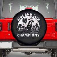 Hide And Seek Champions Spare Tire Cover Funny Cryptid Cryptozoology - Wonder Print Shop