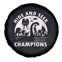 Hide And Seek Champions Spare Tire Cover Funny Cryptid Cryptozoology - Wonder Print Shop
