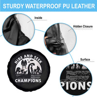 Hide And Seek Champions Spare Tire Cover Funny Cryptid Cryptozoology - Wonder Print Shop