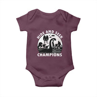 Hide And Seek Champions Baby Onesie Funny Cryptid Cryptozoology - Wonder Print Shop