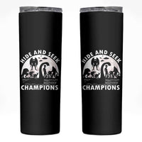 Hide And Seek Champions Skinny Tumbler Funny Cryptid Cryptozoology - Wonder Print Shop