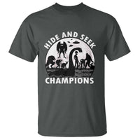 Hide And Seek Champions T Shirt Funny Cryptid Cryptozoology - Wonder Print Shop