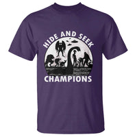 Hide And Seek Champions T Shirt Funny Cryptid Cryptozoology - Wonder Print Shop